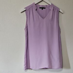 PRESTON & York  Purple Sleeveless Blouse